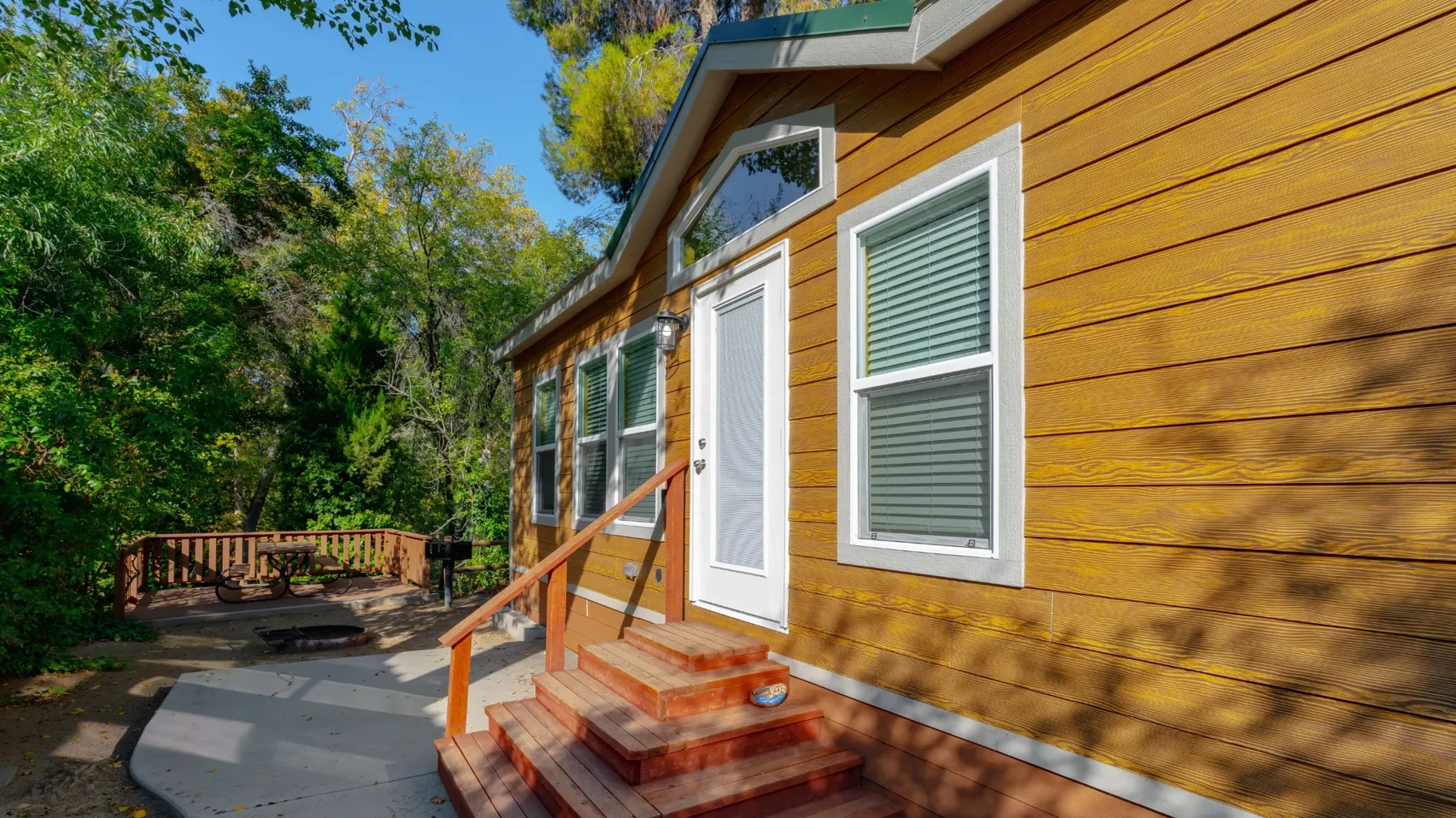 A closer look at the cabins