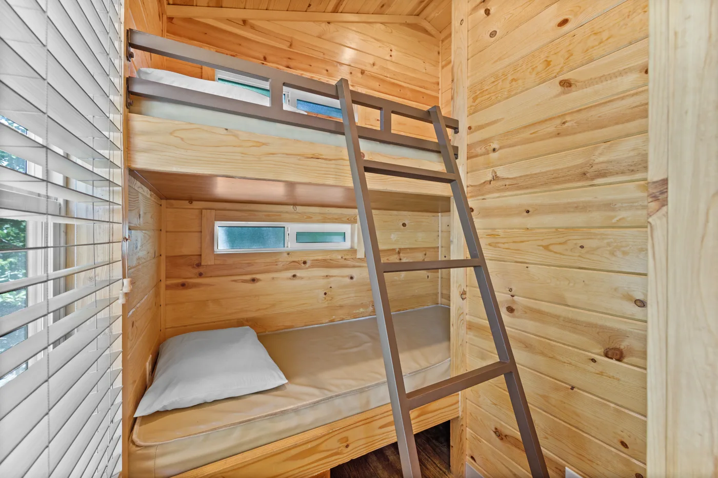 sleep up to 6 people with two separate bedrooms and a full bathroom