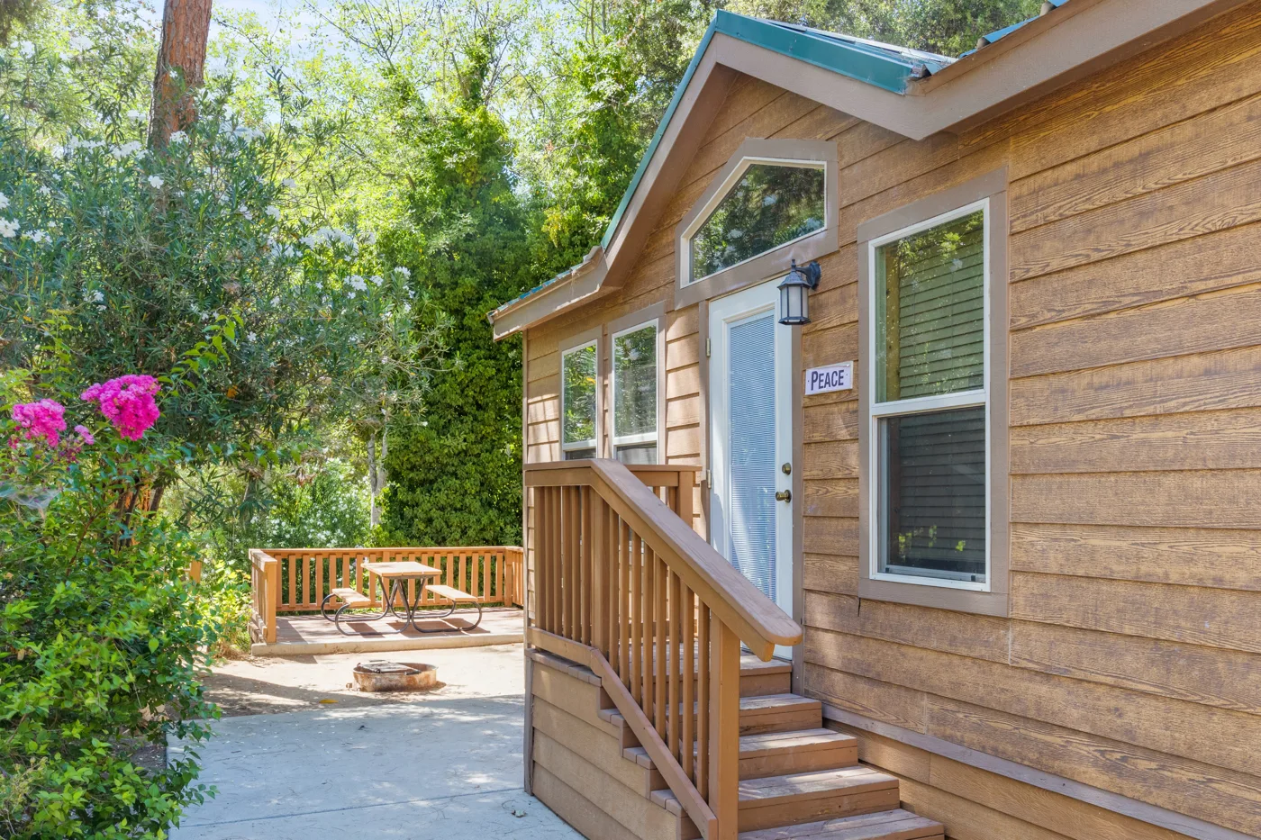 cozy and comfortable cabins