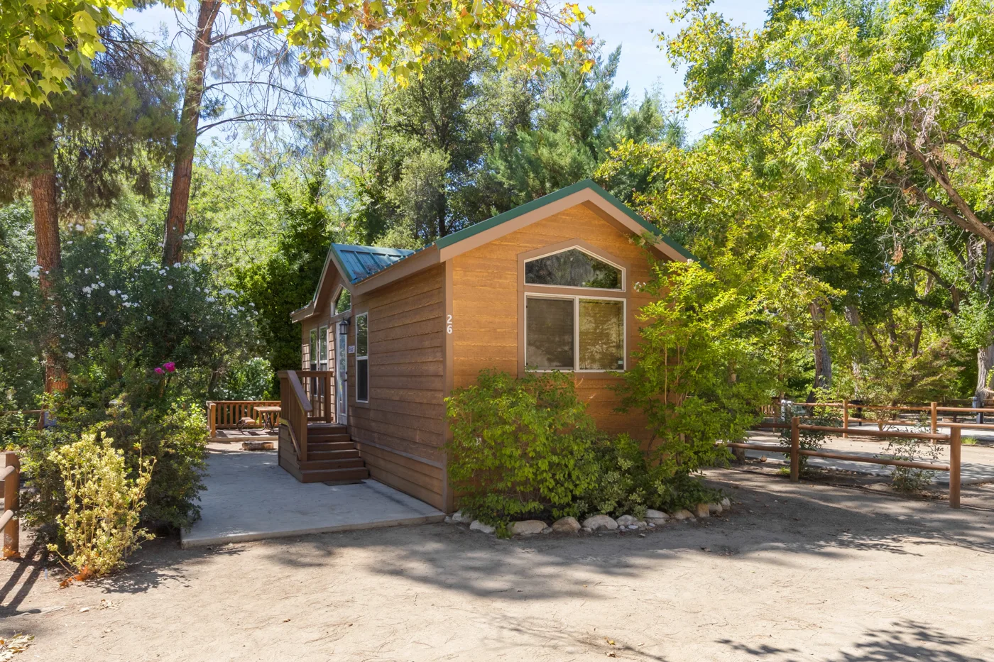 cozy and comfortable cabins
