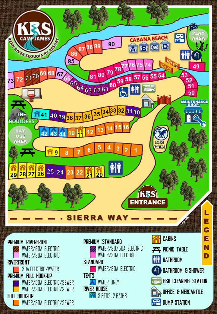 Old resort map — photo 1
