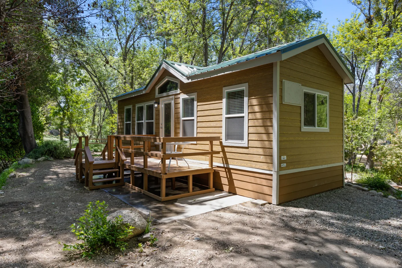 cozy and comfortable cabins